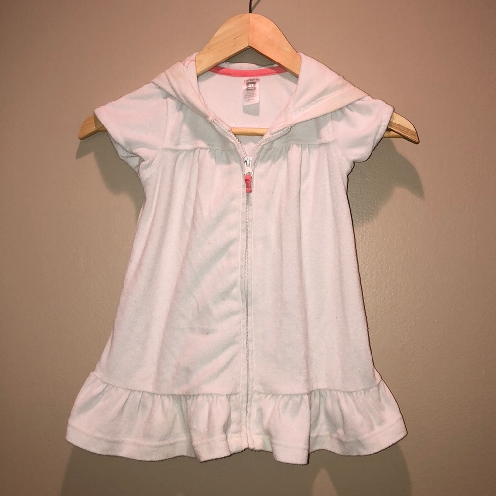 Terry coverup size 3t